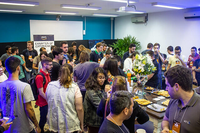 Coffee break e networking entre as palestras
